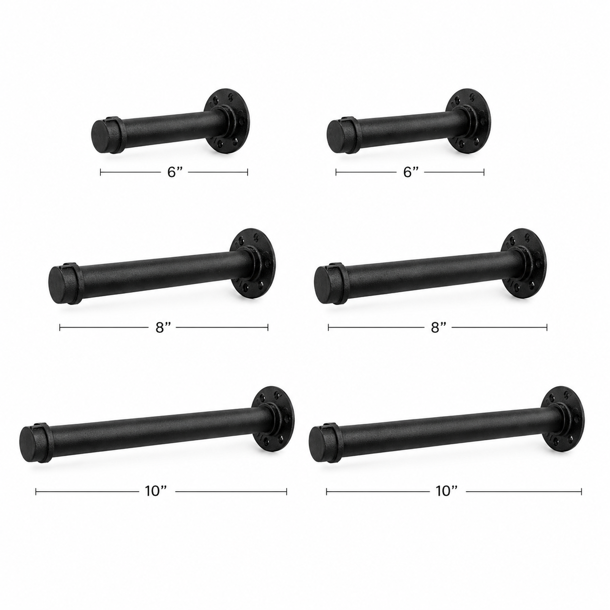 Industrial Pipe Valet Hook and Storage Post