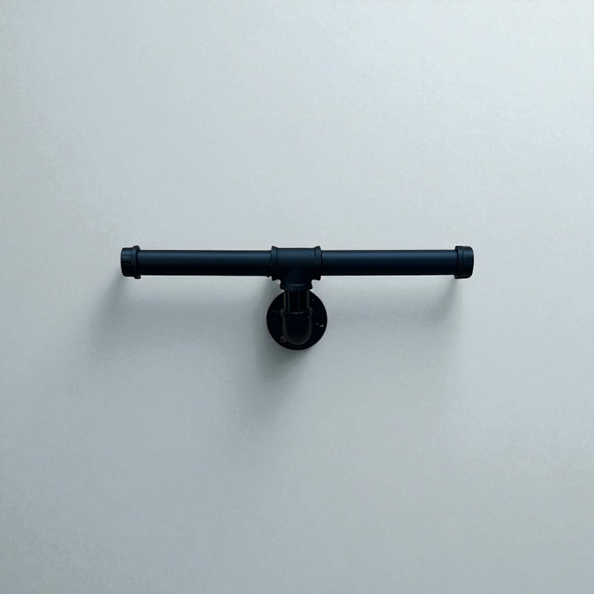 Rustic Pipe Dual Toilet Paper Holder