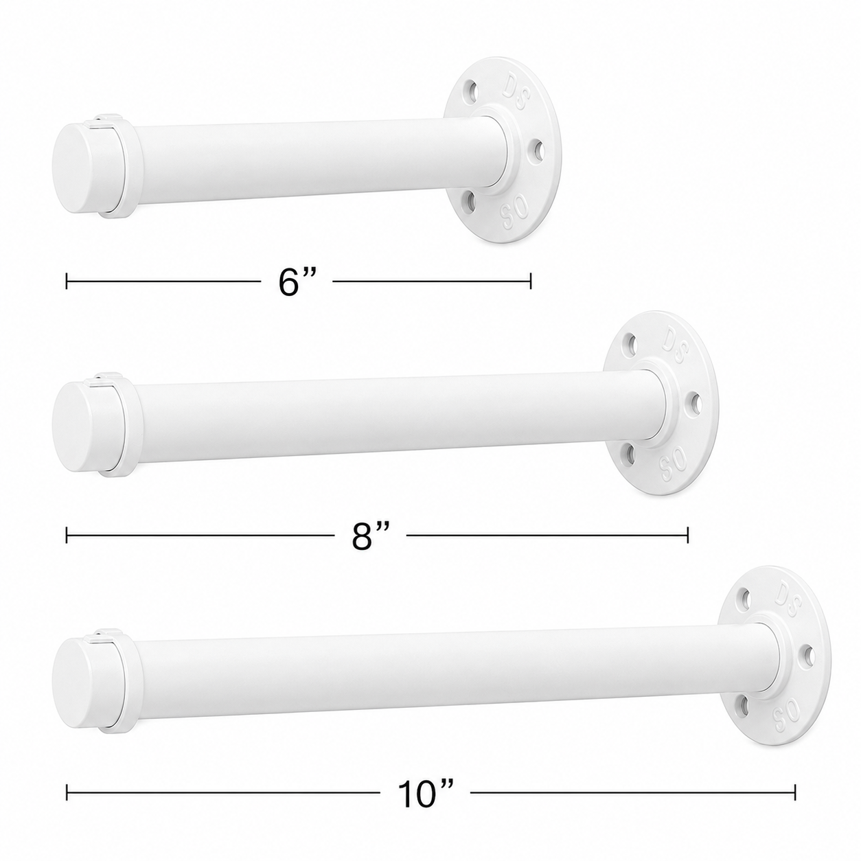 Industrial Pipe Valet Hook and Storage Post