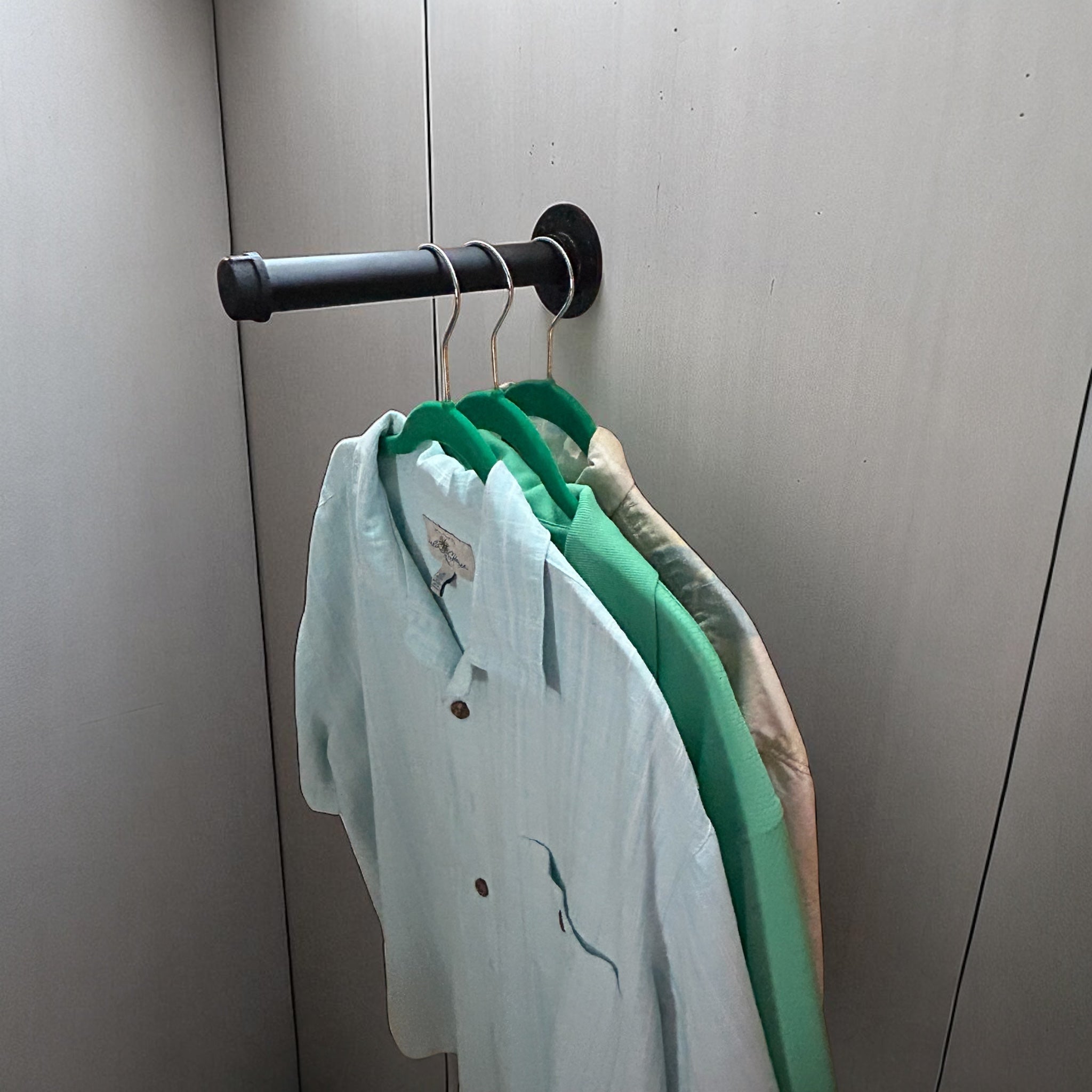 Industrial Pipe Valet Hook and Storage Post