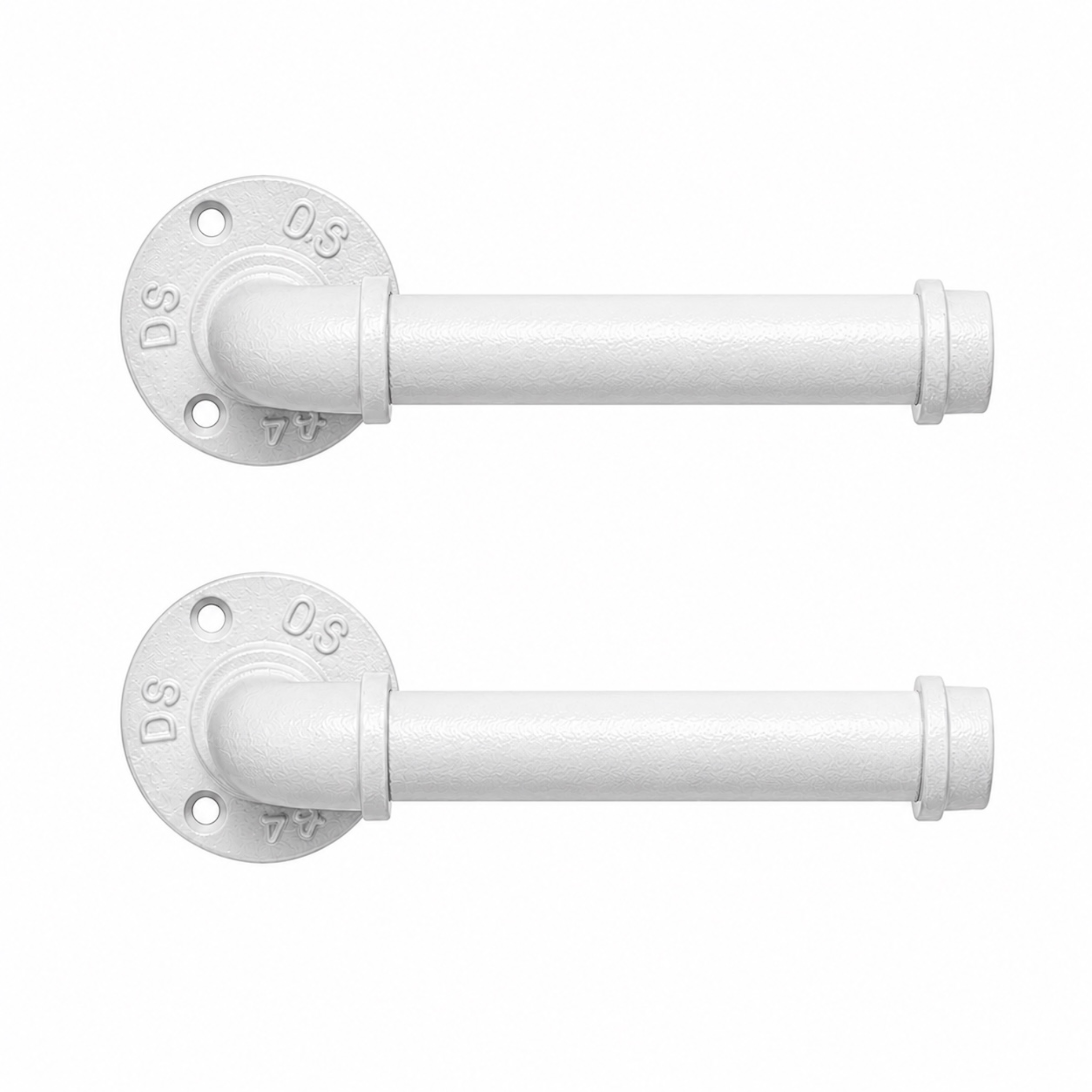Industrial Pipe Toilet Paper Holders, Set of 2