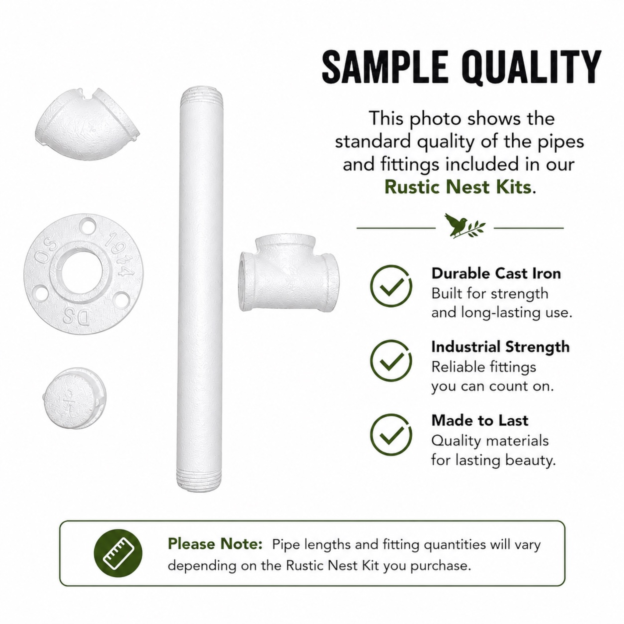 Industrial Pipe Toilet Paper Holders, Set of 2